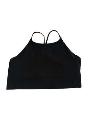 Old Navy Black High Neck Crop Top
